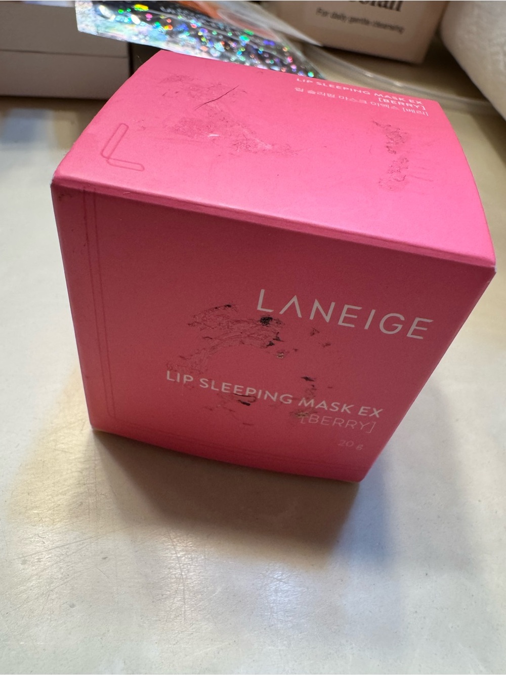 LANEIGE Lip Sleeping Mask EX - Pink Berry Packaging